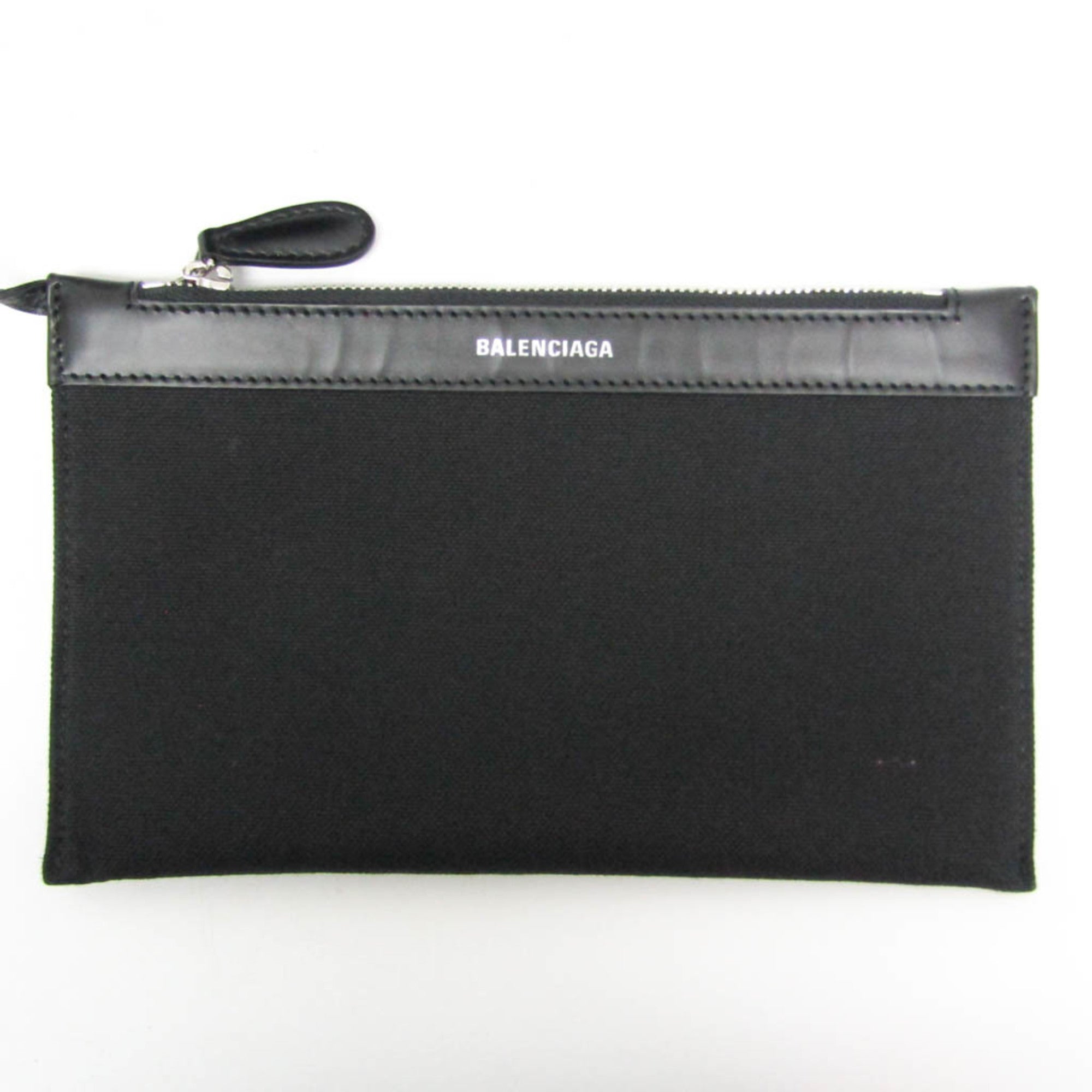 Balenciaga Navy Cabas S · Canvas Tote