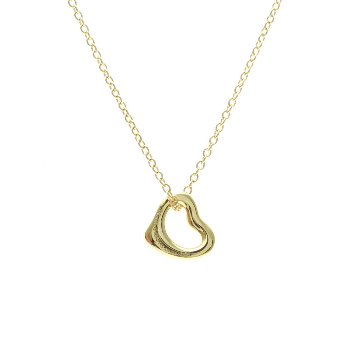 Tiffany Open Heart · Extra Mini · 18K Yellow Gold