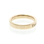 Tiffany Flat Band · Rose Gold