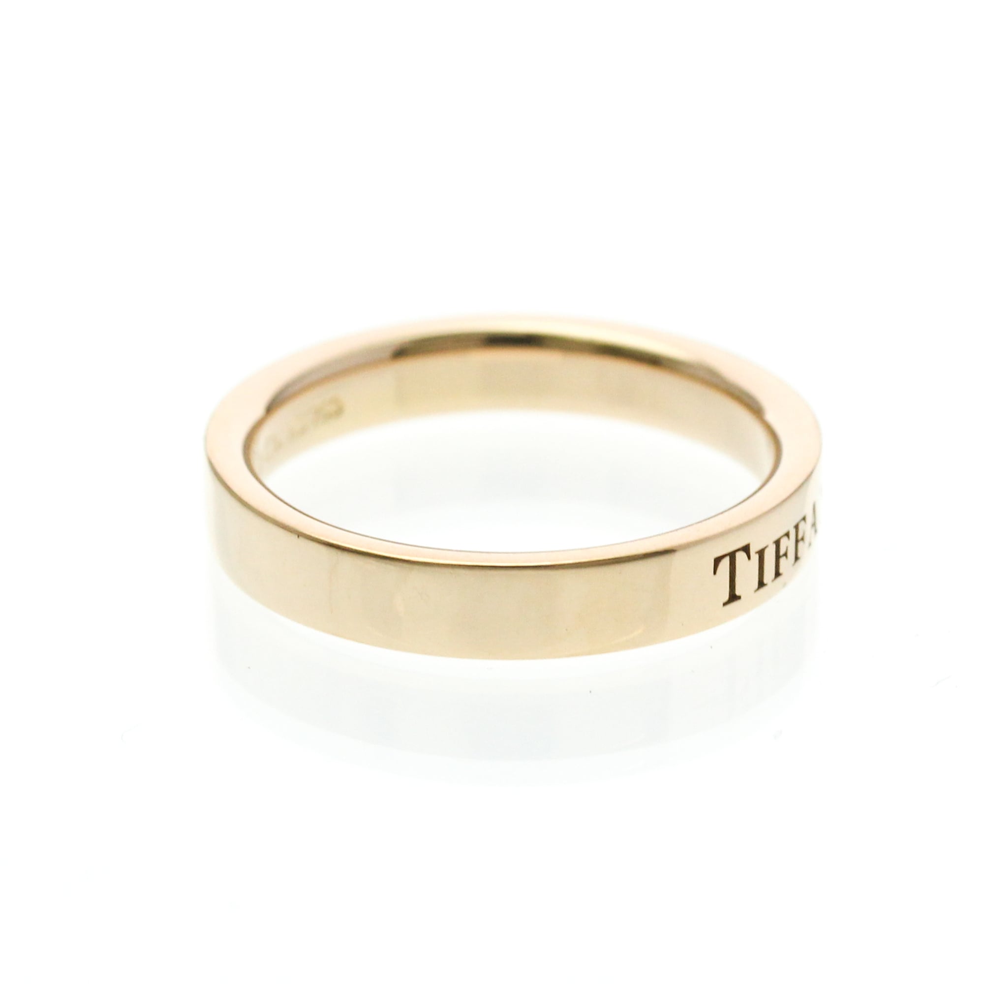 Tiffany Flat Band · Rose Gold