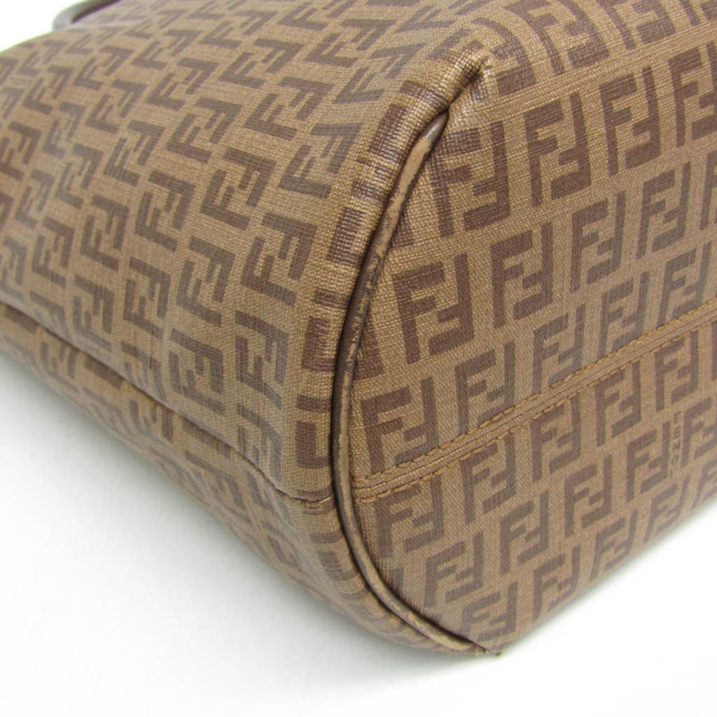 Fendi Zucchino · Coated Canvas Tote