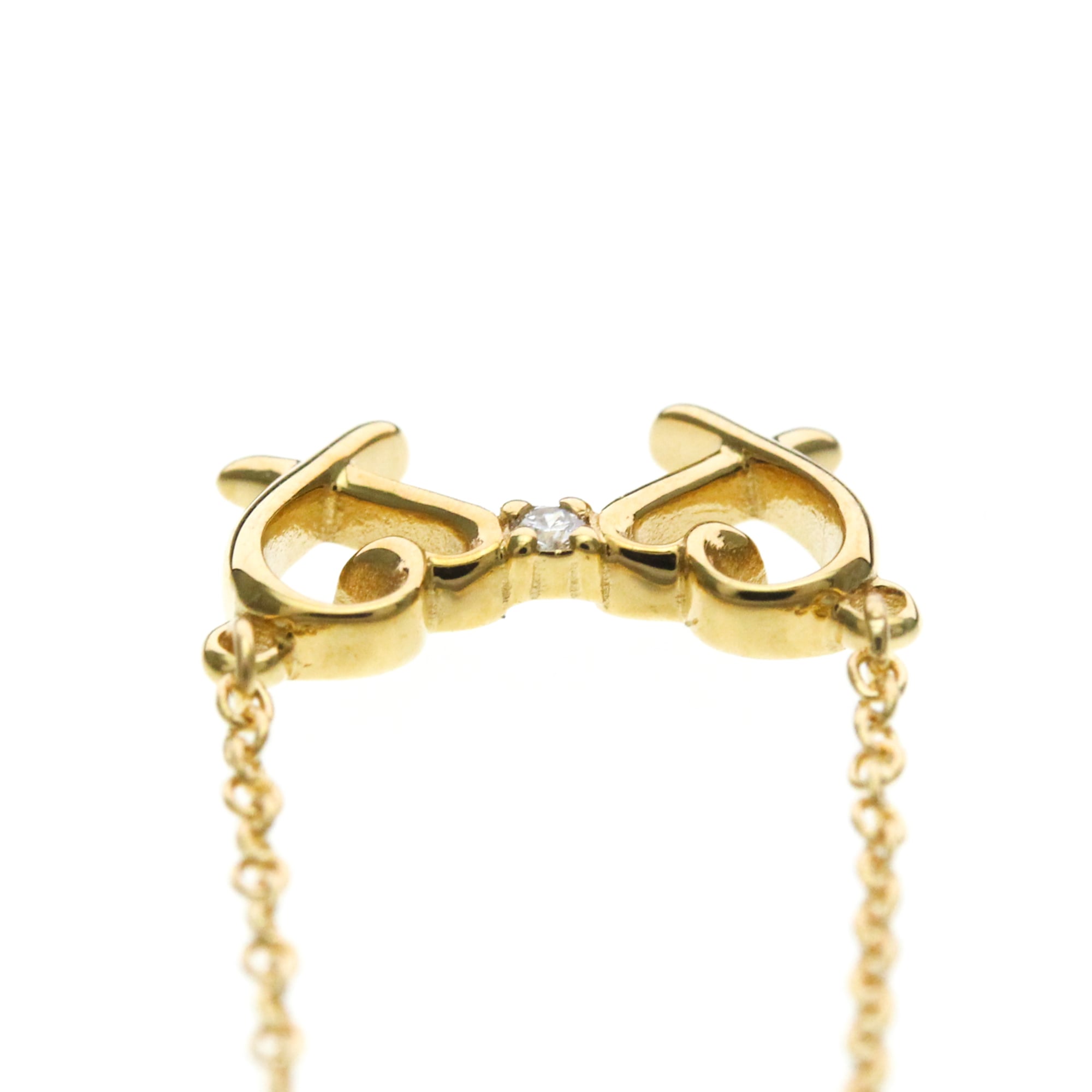 Tiffany Double Loving Heart · 18K Yellow Gold