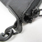 Balenciaga Hourglass · Leather Clutch