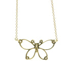 Tiffany Butterfly · Diamond · 18K Yellow Gold
