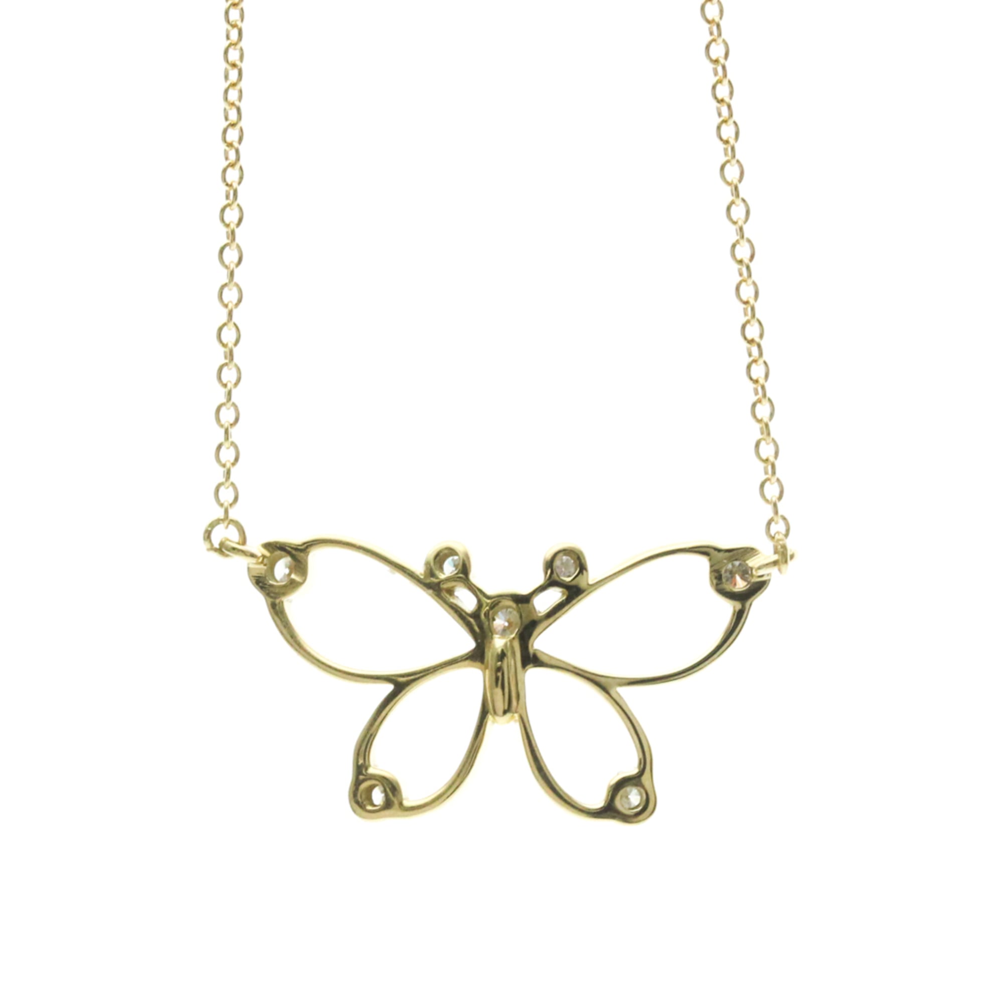 Tiffany Butterfly · Diamond · 18K Yellow Gold