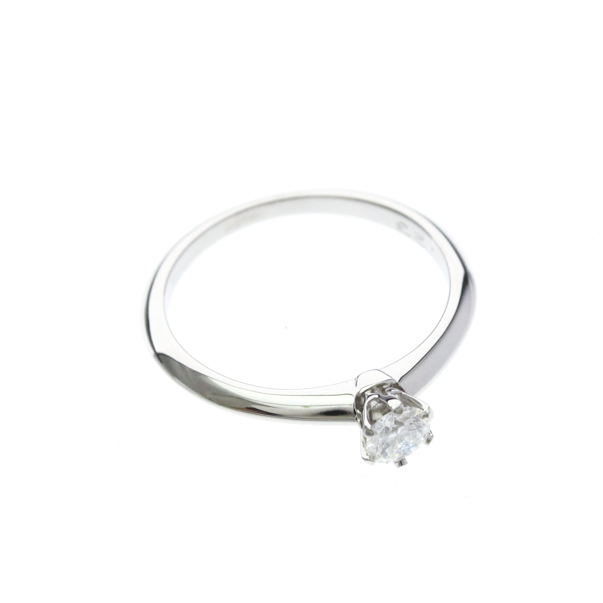 Tiffany Solitaire · Platinum · Diamond 0.23ct