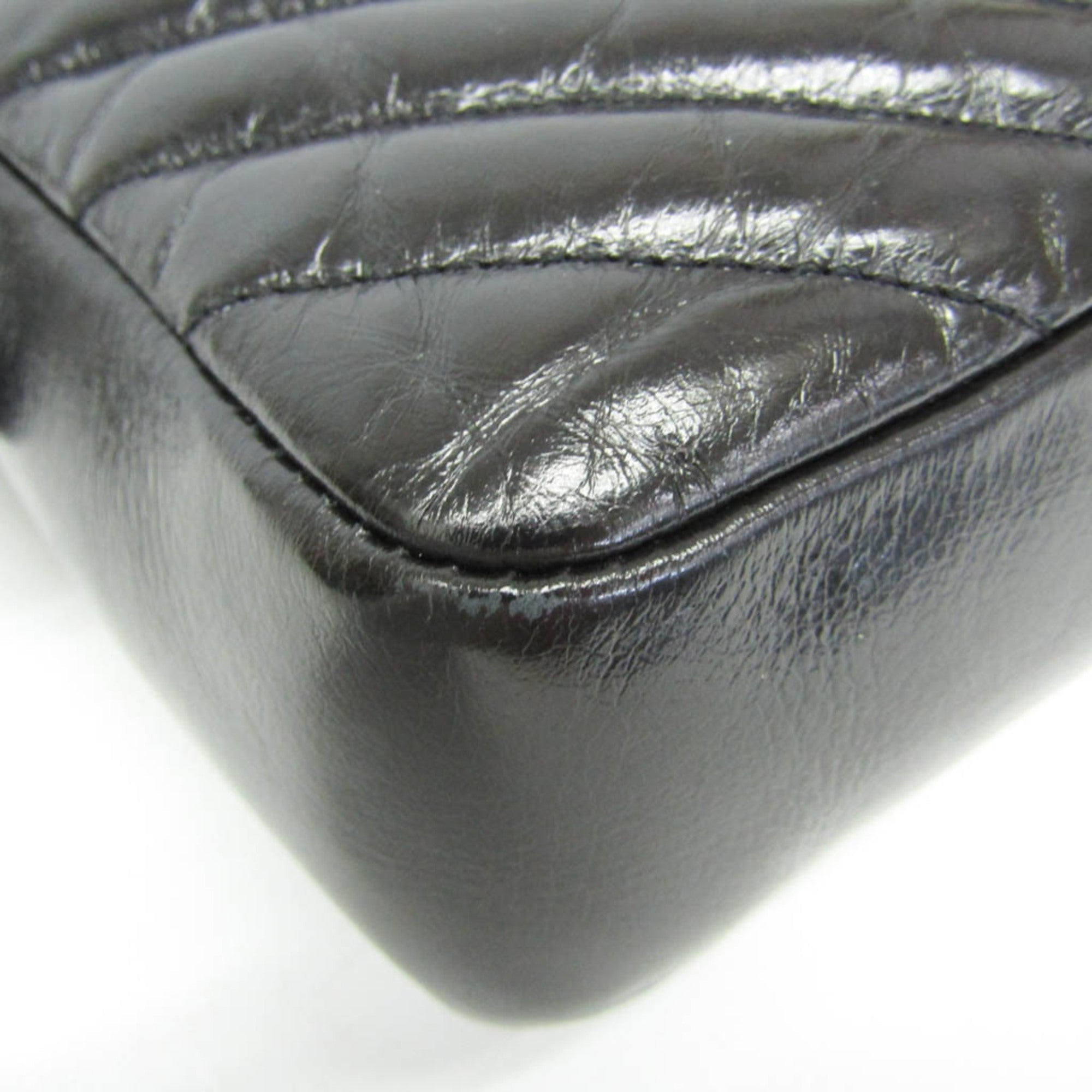 Saint Laurent Lou · V-Stitch Calfskin