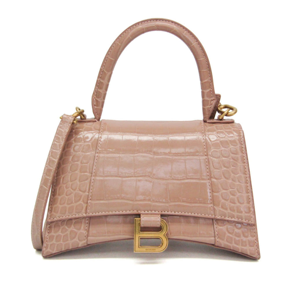 Balenciaga Hourglass · Embossed Leather