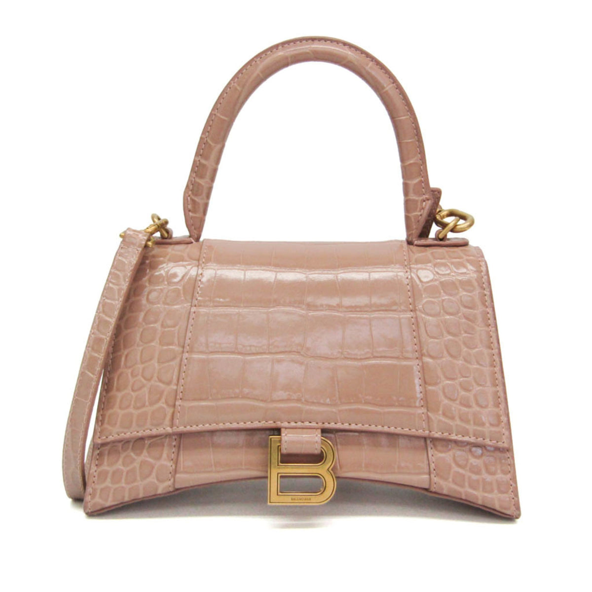 Balenciaga Hourglass · Embossed Leather