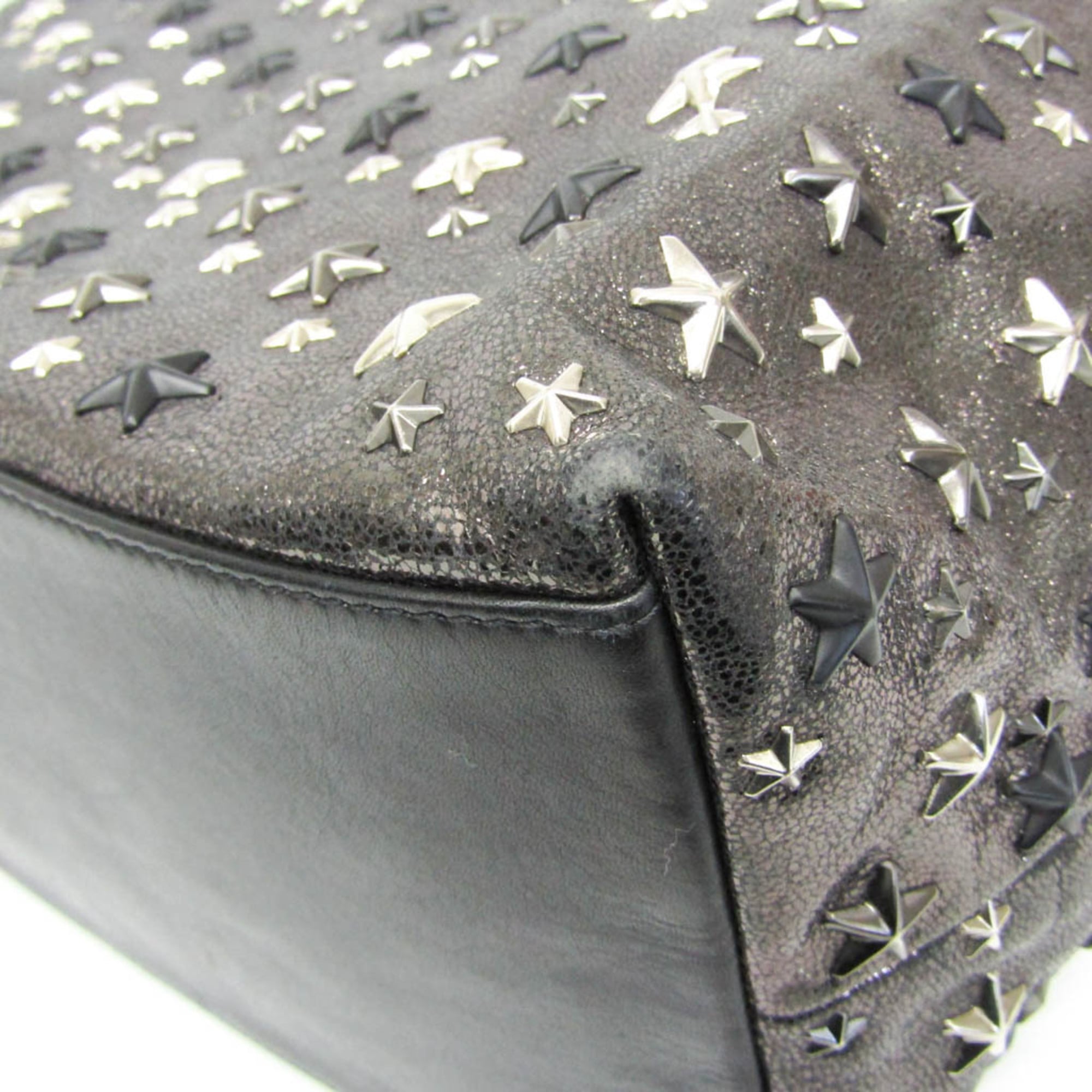 Jimmy Choo Pimlico · Metallic Leather Tote