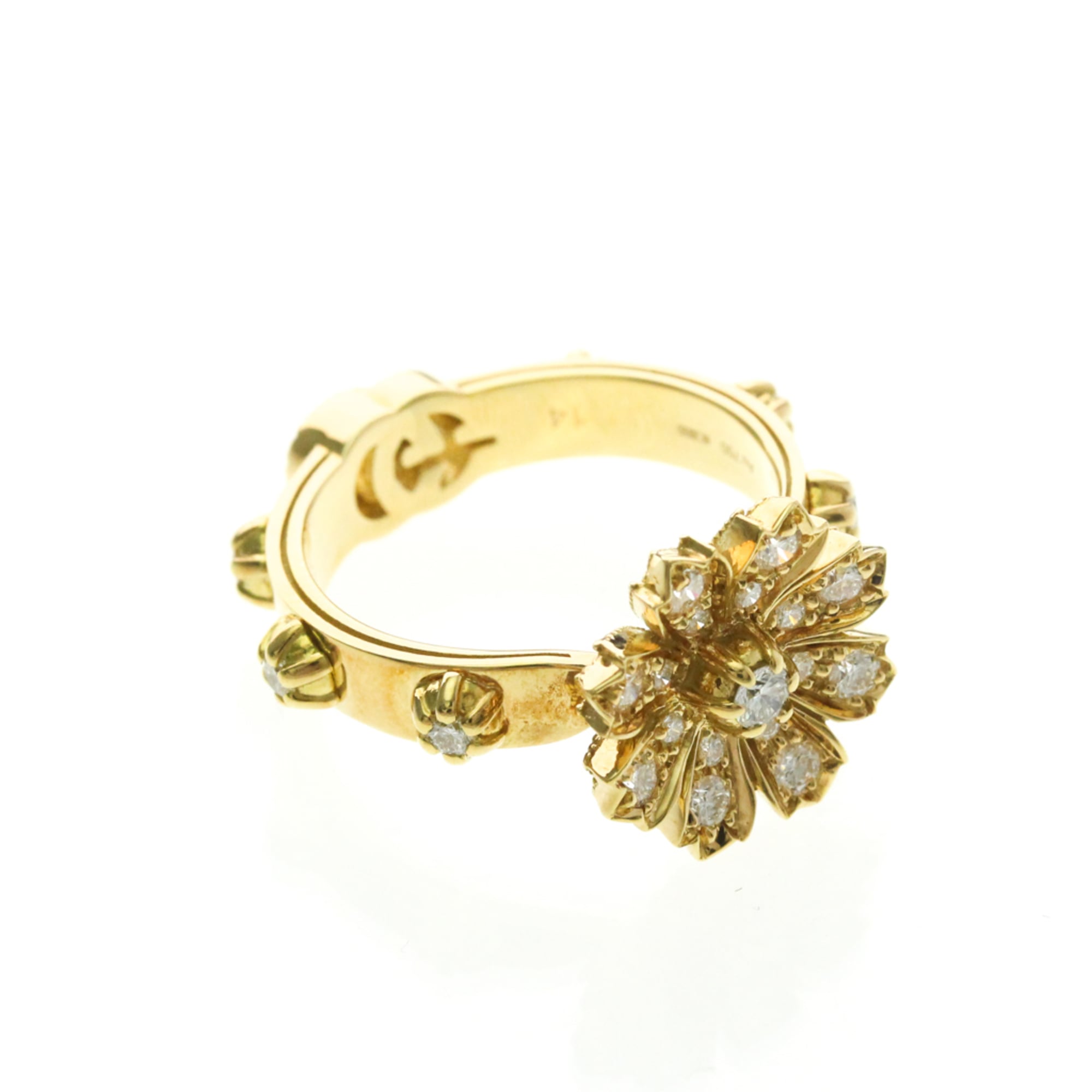 Gucci Flora Diamond · 18K Yellow Gold