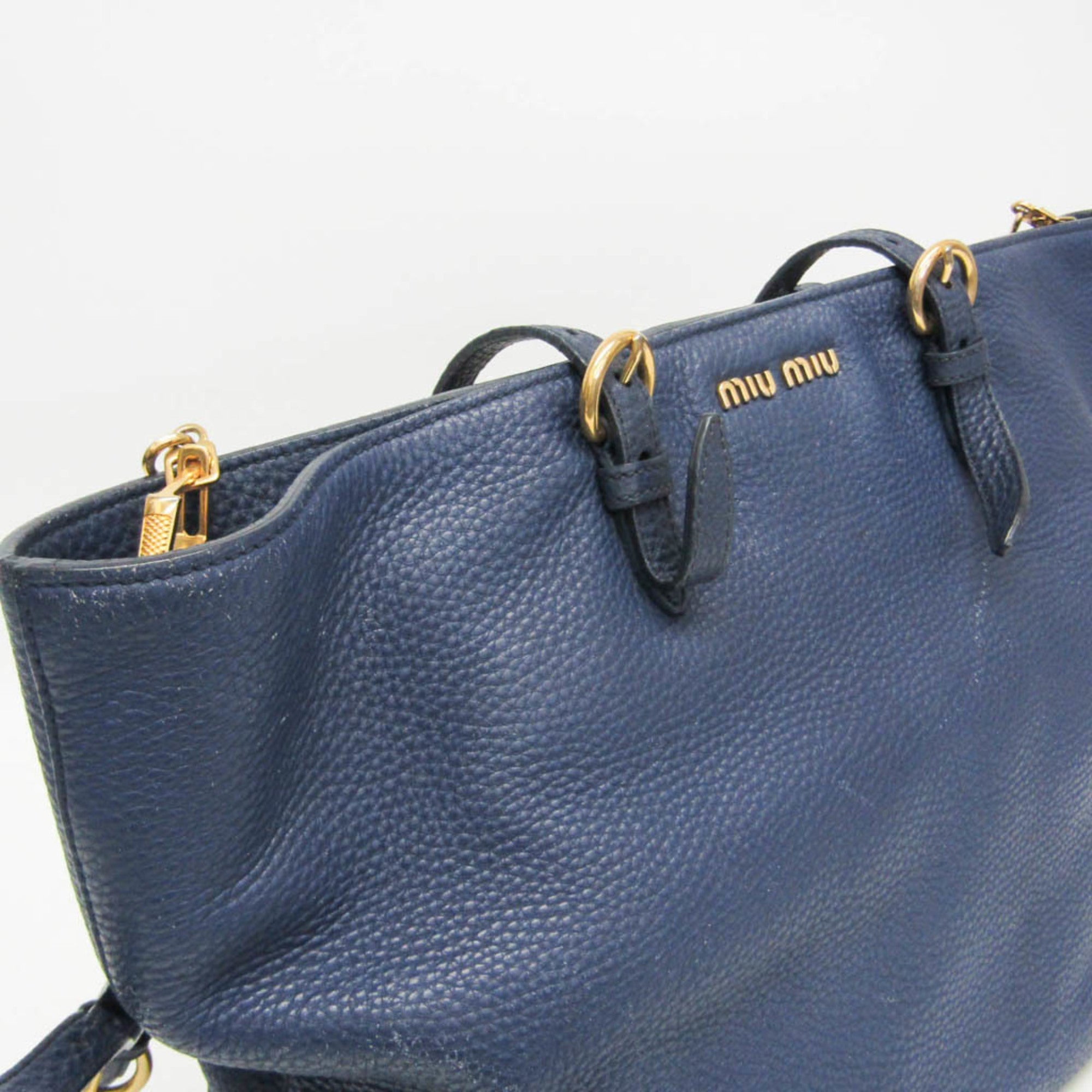 Miu Miu · Leather Tote