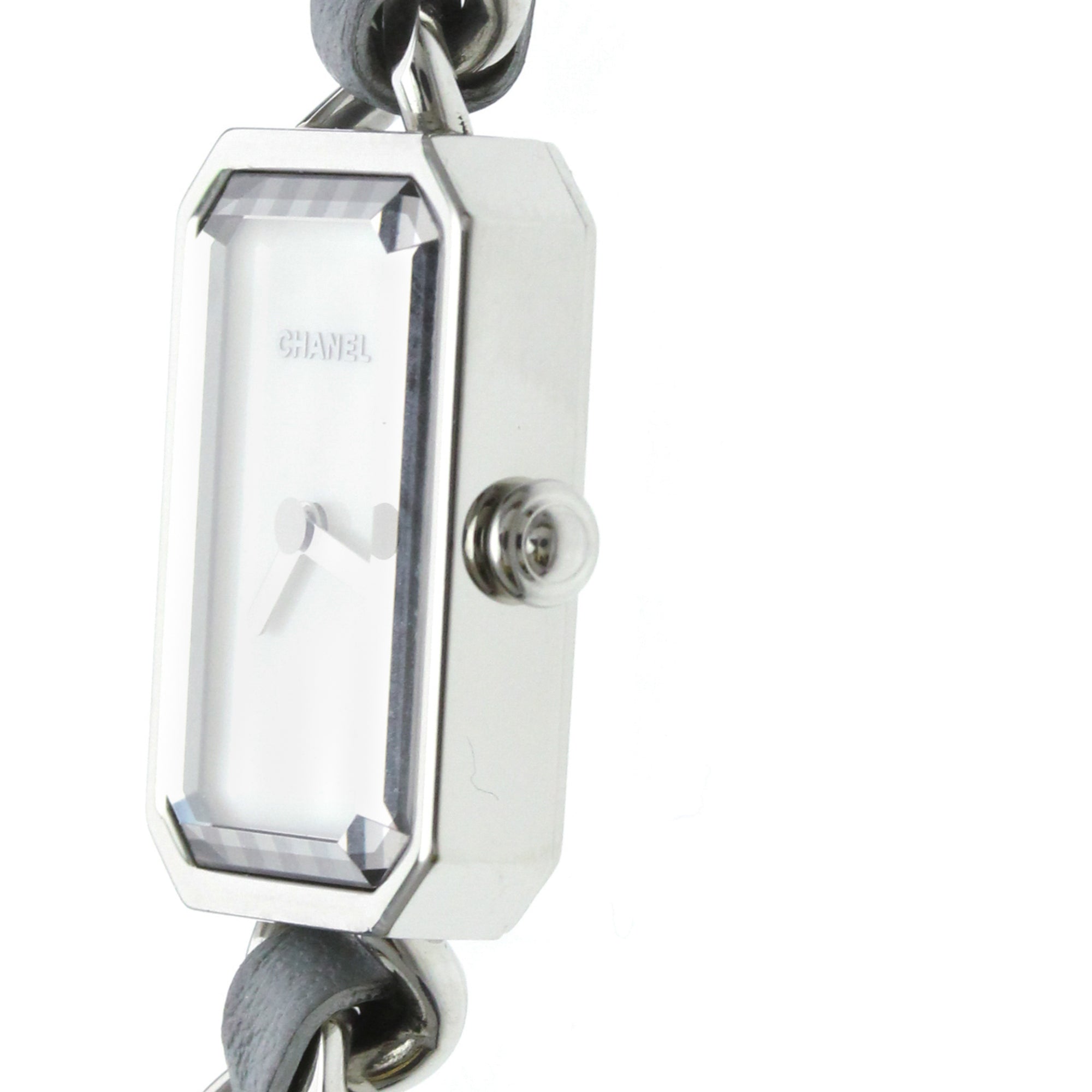 Chanel Premiere Lock · Steel · Mother-of-Pearl
