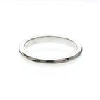 Tiffany Stacking Band · Platinum · Diamond