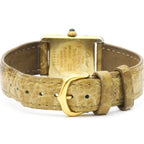 Cartier Must Tank · Vermeil · Quartz