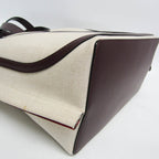 Valentino Garavani V Logo · Leather Canvas Tote