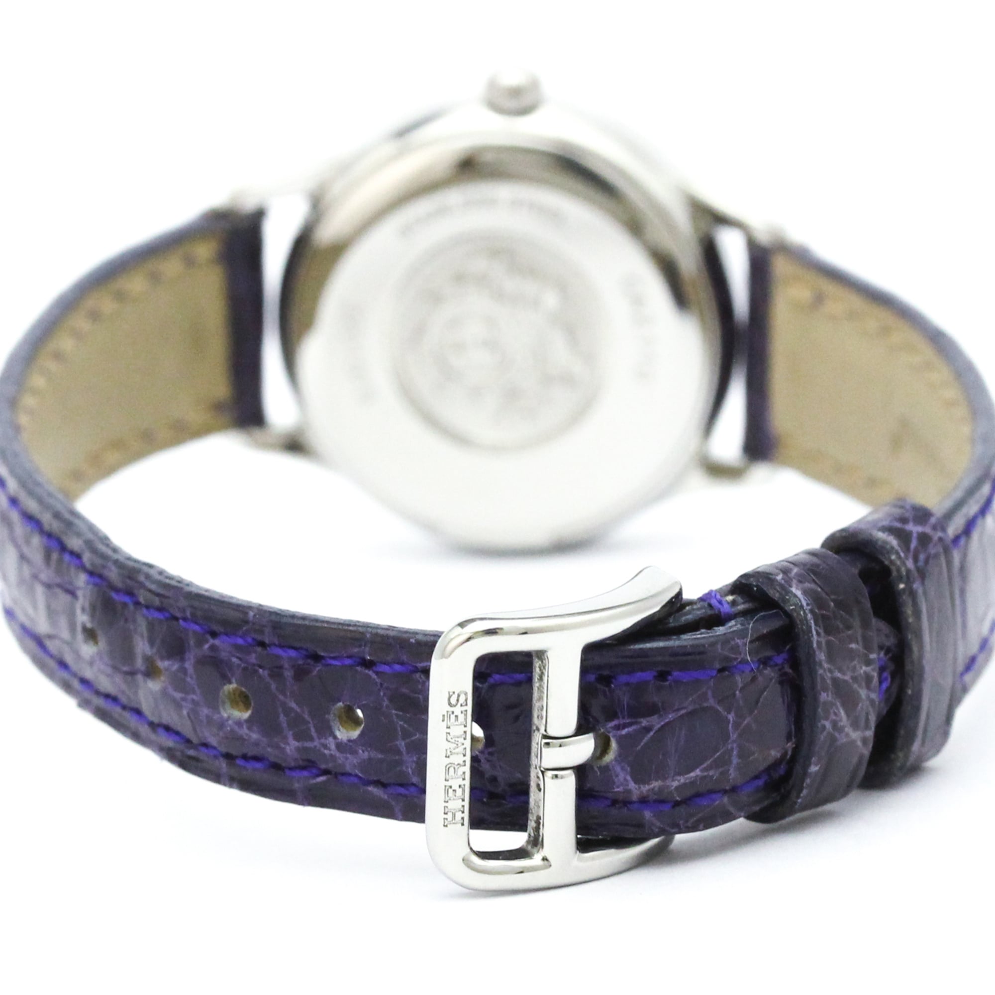 Hermes Slim D'Hermes · Steel · Quartz