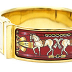 Hermès Loque · Gold Plated · Quartz