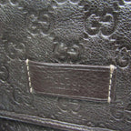 Gucci Guccissima · Leather Messenger