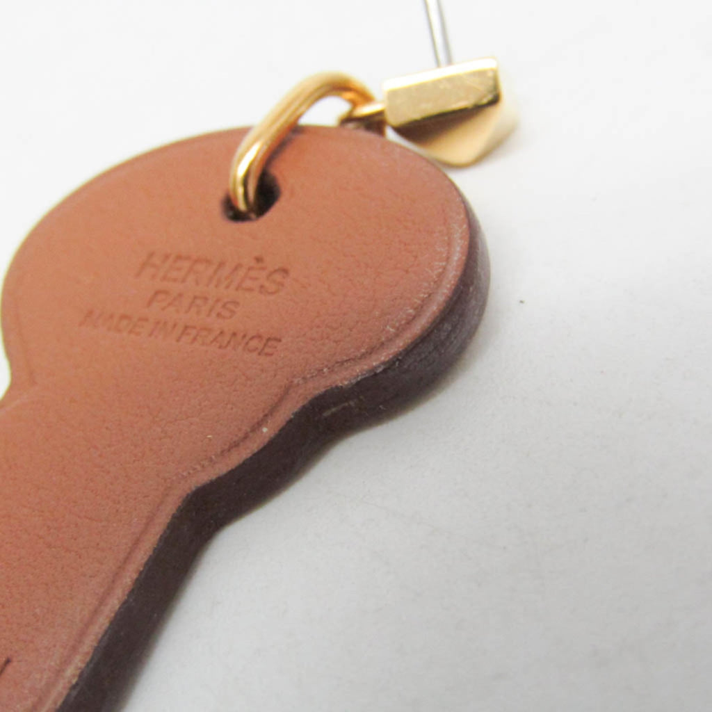 Hermès H Curiosité · Leather Drop Earrings