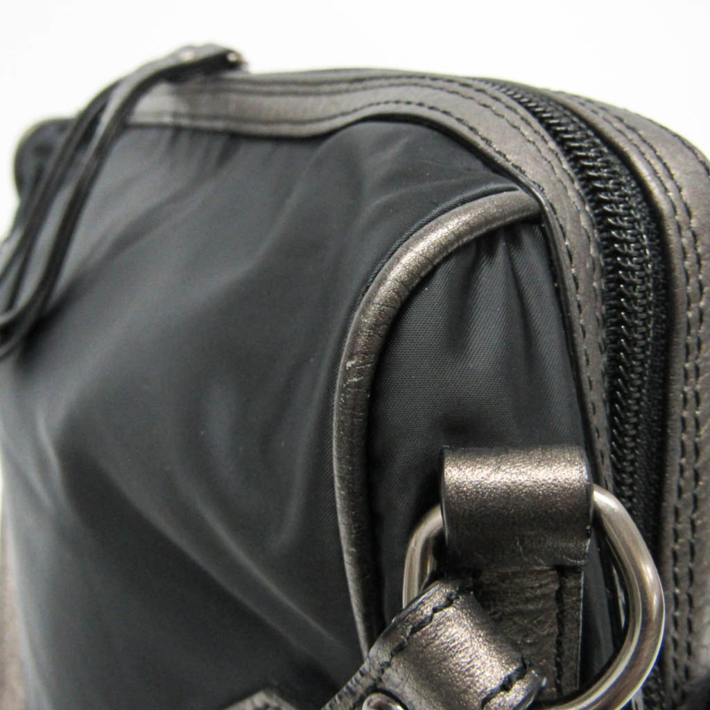 Burberry · Nylon & Leather Tote