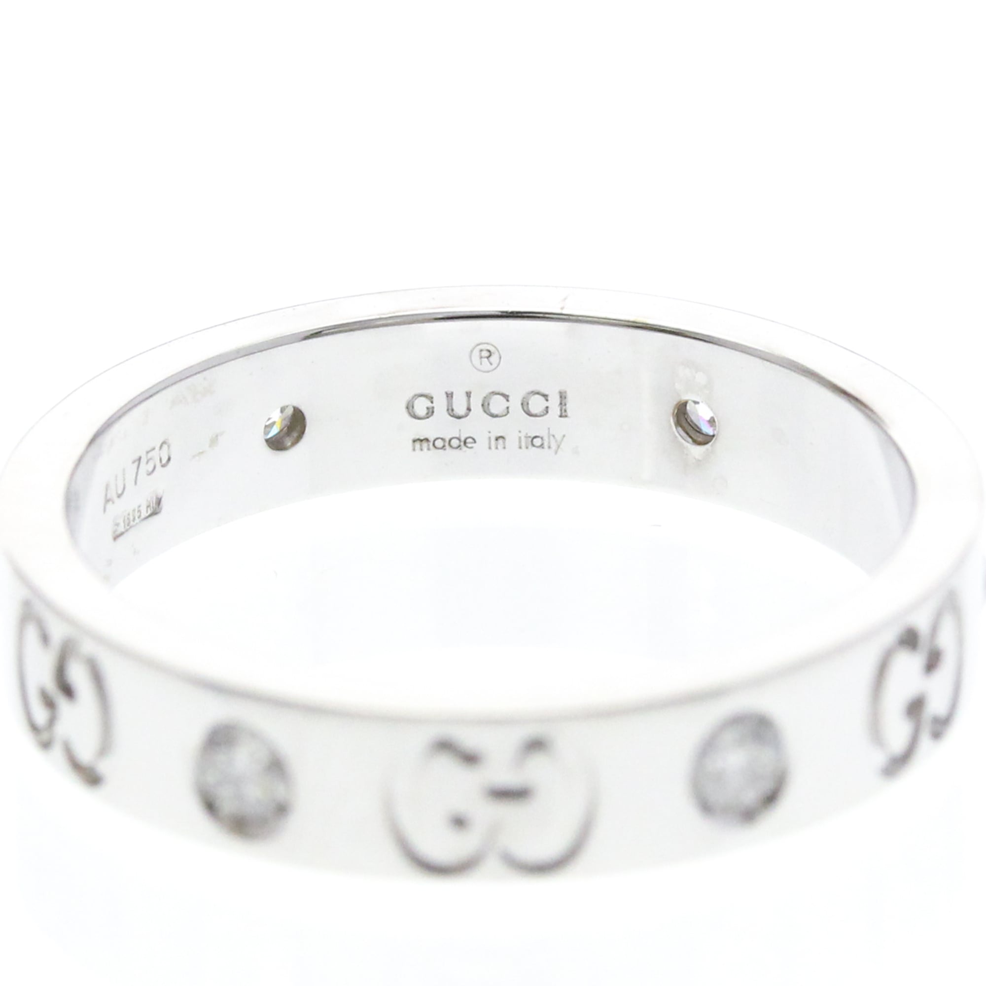 Gucci Icon · Diamond · 18K White Gold