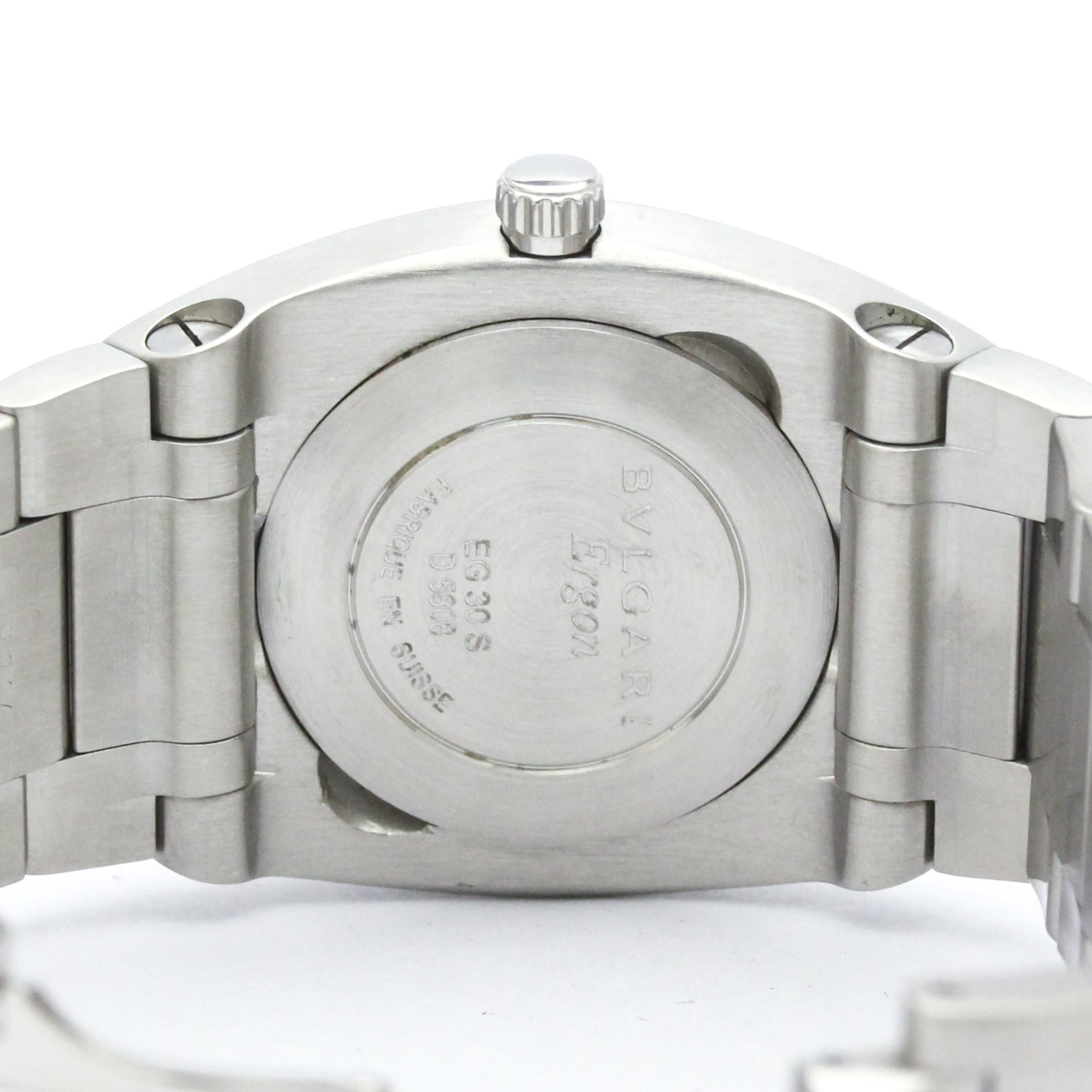 Bvlgari Ergon · Steel · Quartz