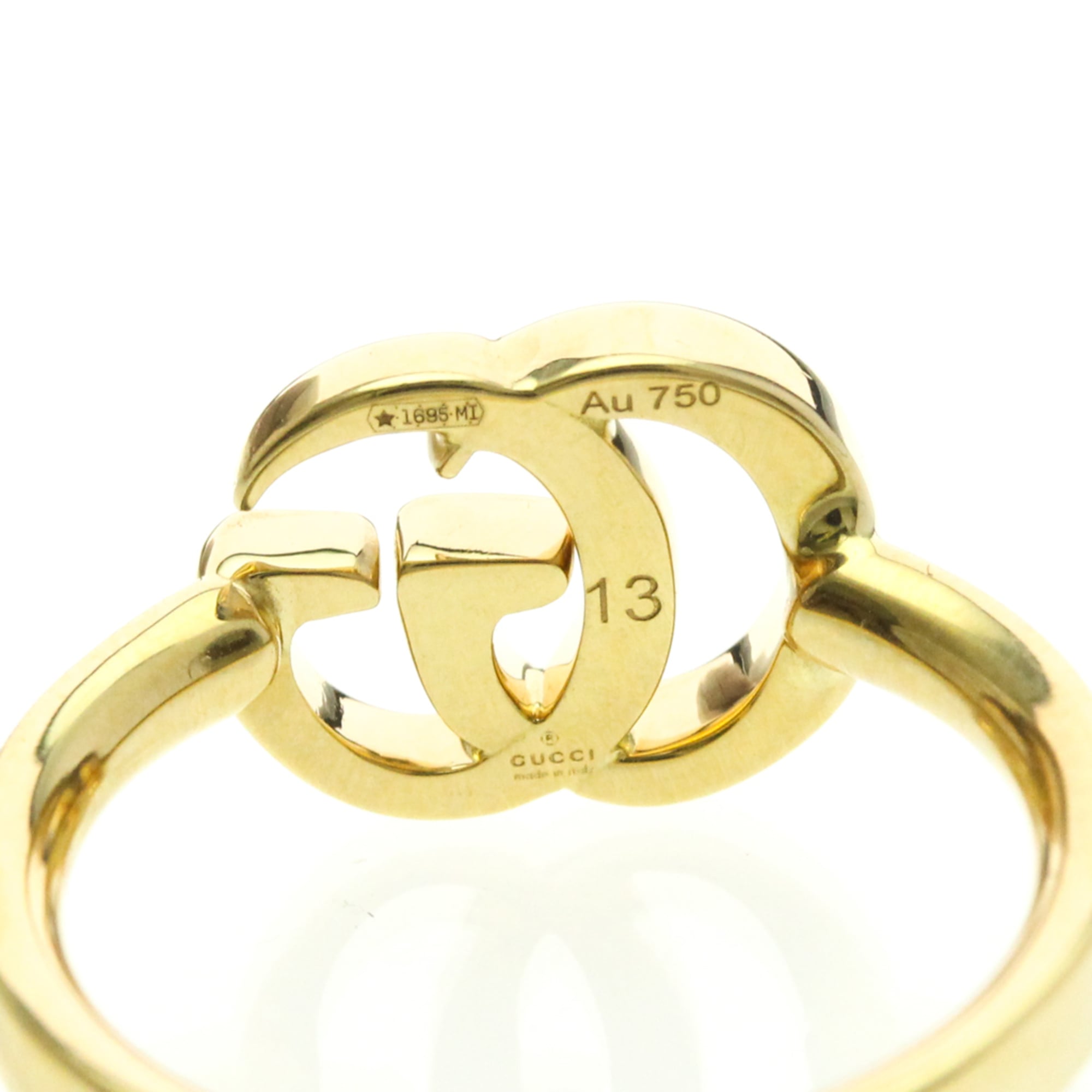 Gucci GG · 18K Yellow Gold Ring