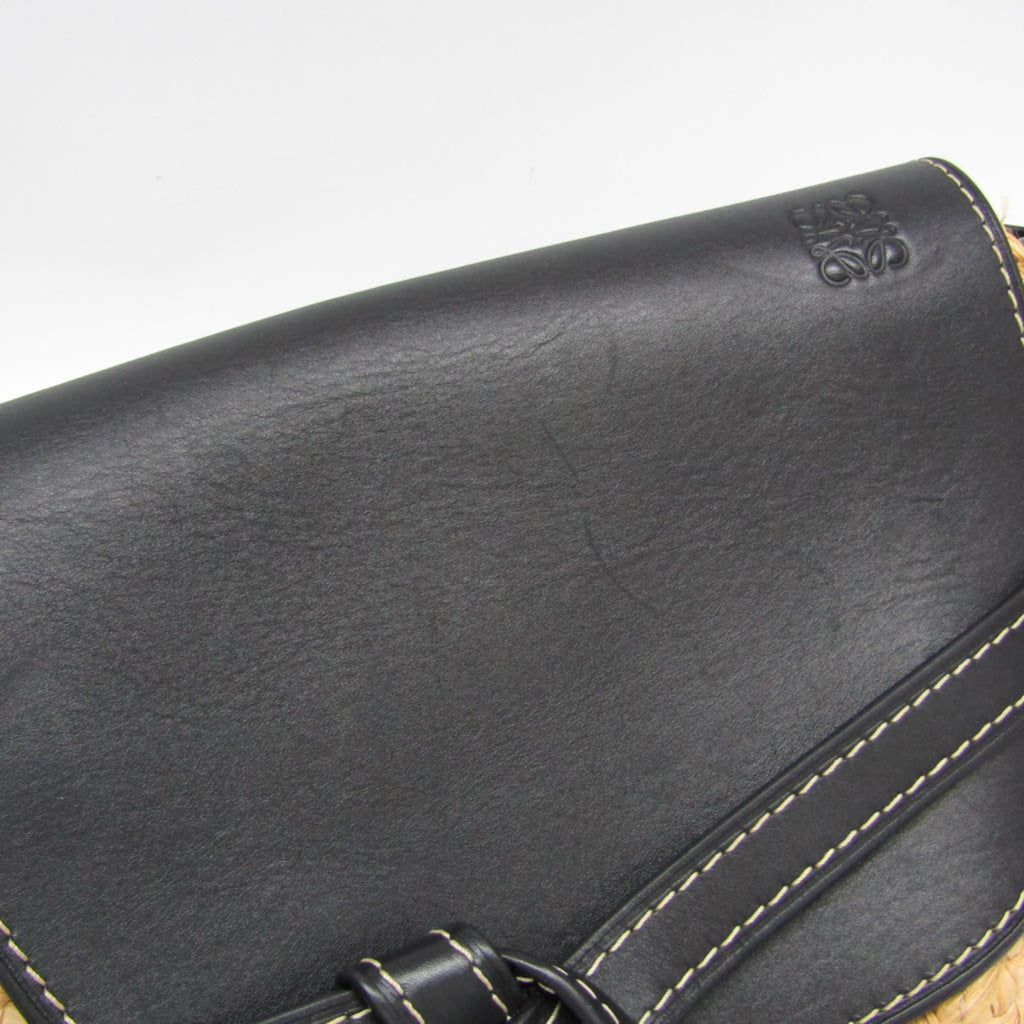 Loewe Gate · Raffia Crossbody