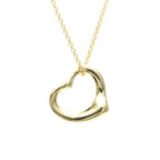 Tiffany Open Heart · 18K Yellow Gold
