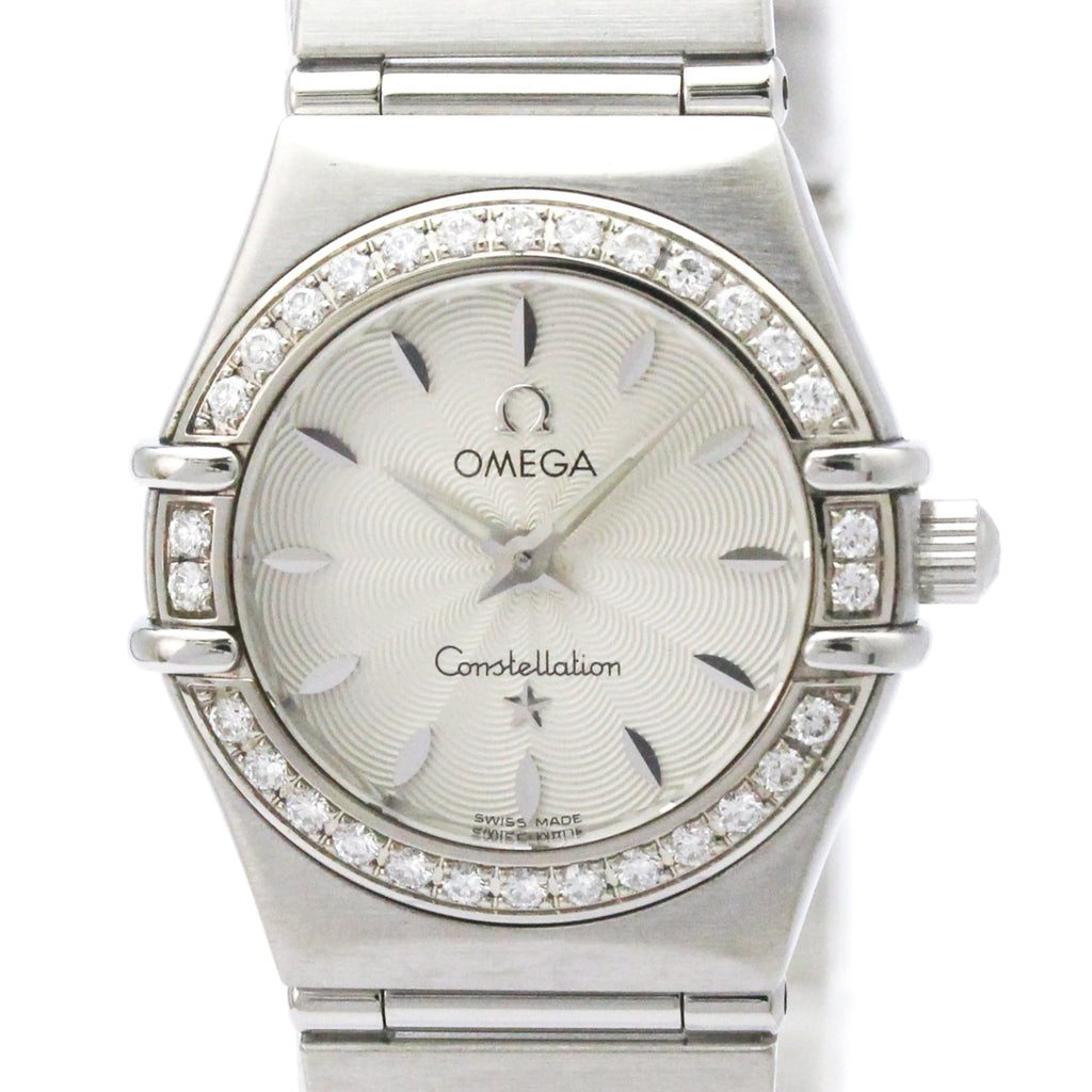 Omega Constellation · Diamond MOP · Steel