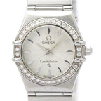 Omega Constellation · Diamond MOP · Steel