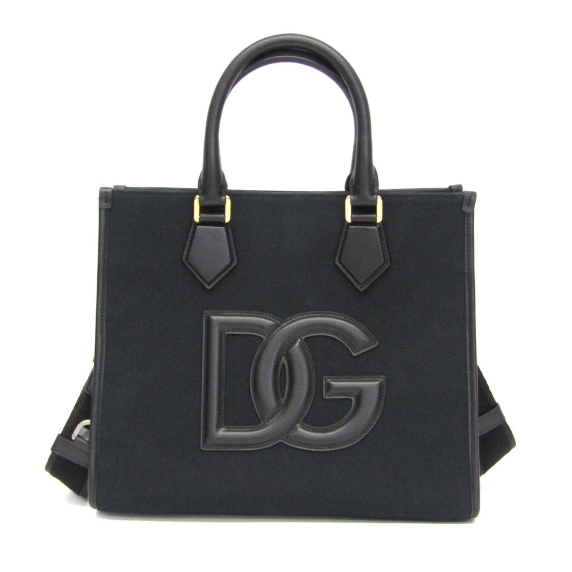 Dolce & Gabbana DG Logo · Canvas & Leather