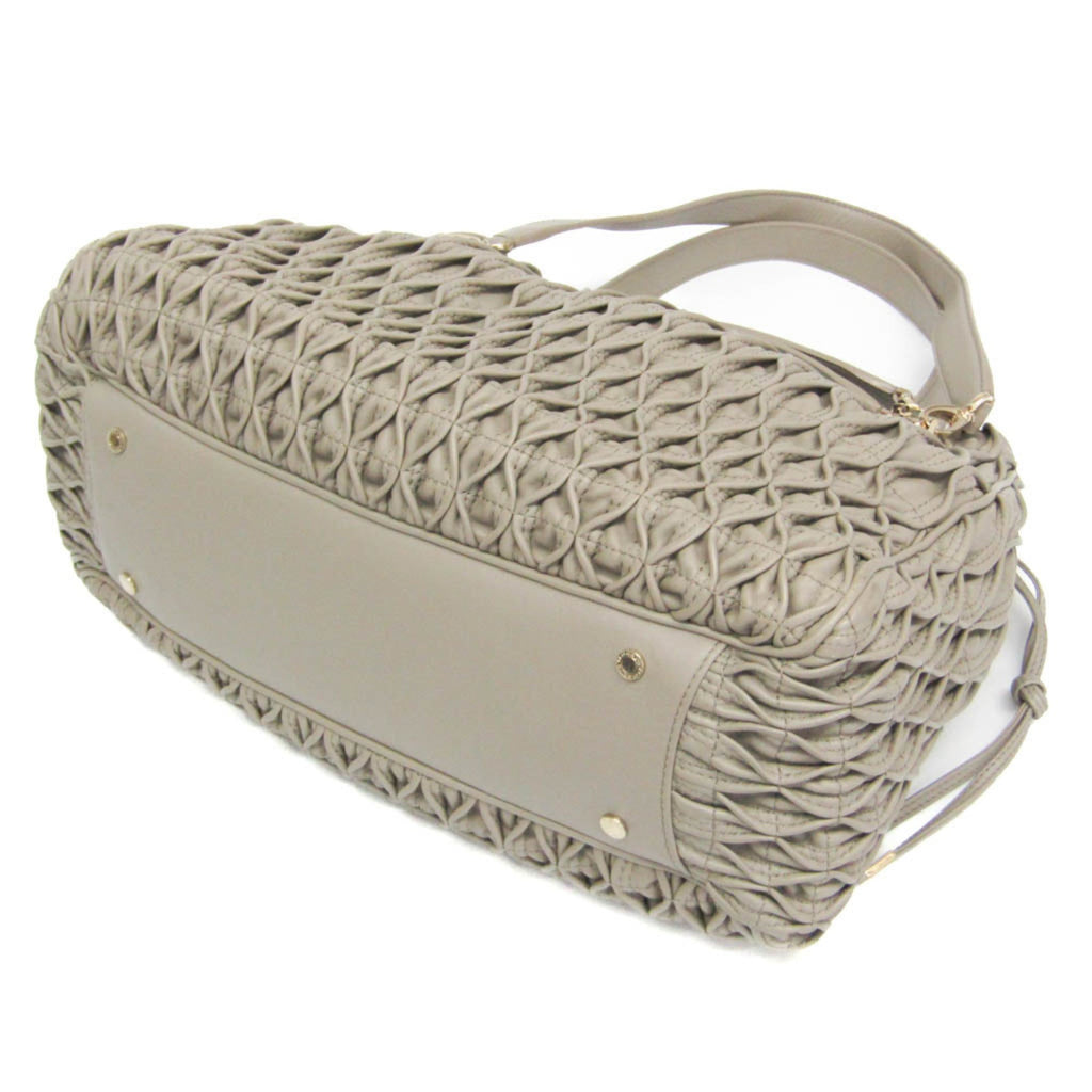 Bvlgari Monete · Leather Tote