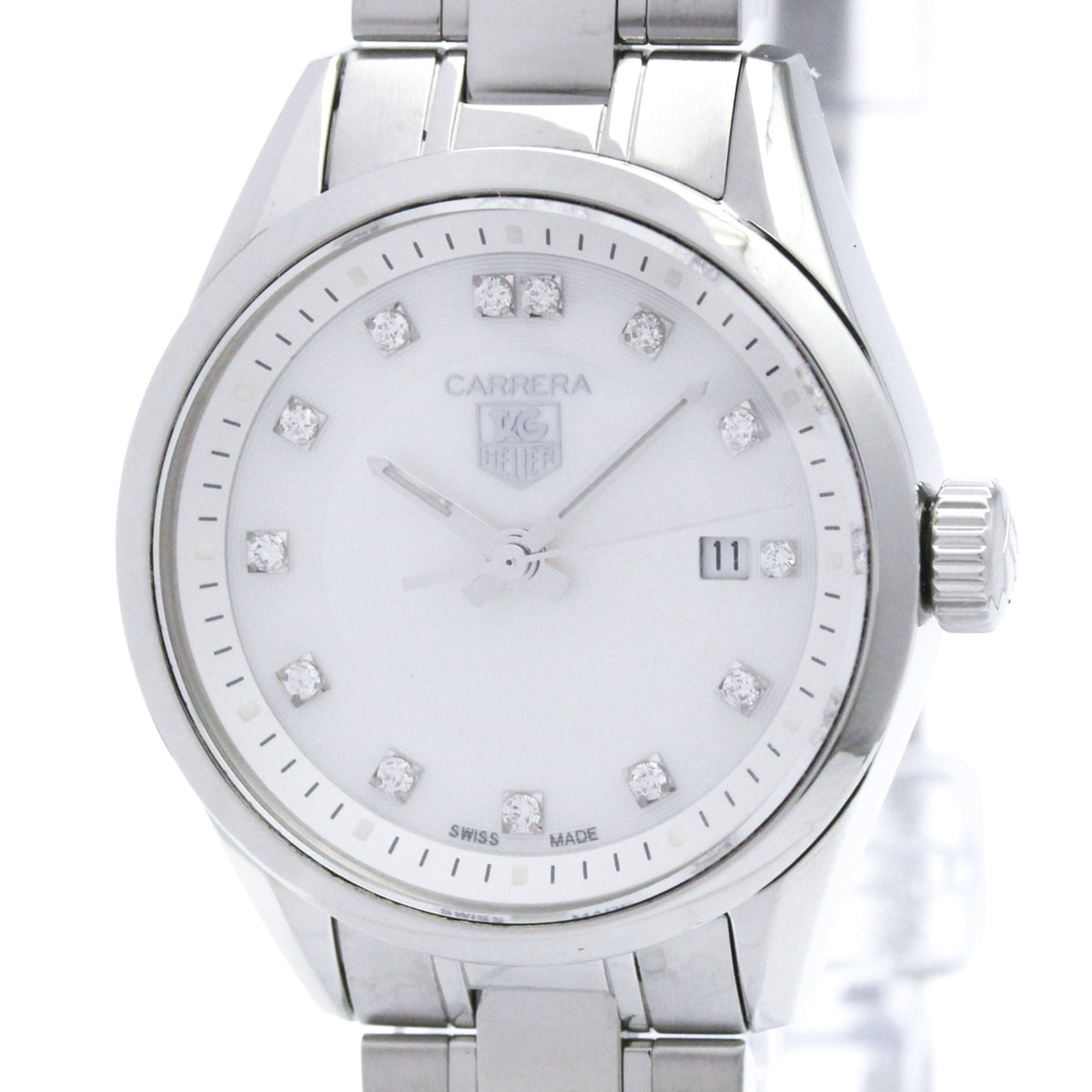 Tag Heuer Carrera · Diamond · Mother-of-Pearl