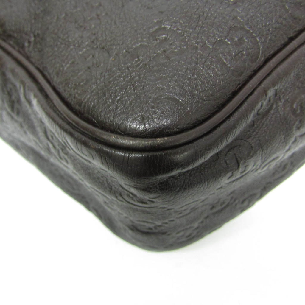 Gucci Guccissima · Leather Messenger