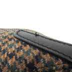 Balenciaga Navy Cabas S · Wool & Leather