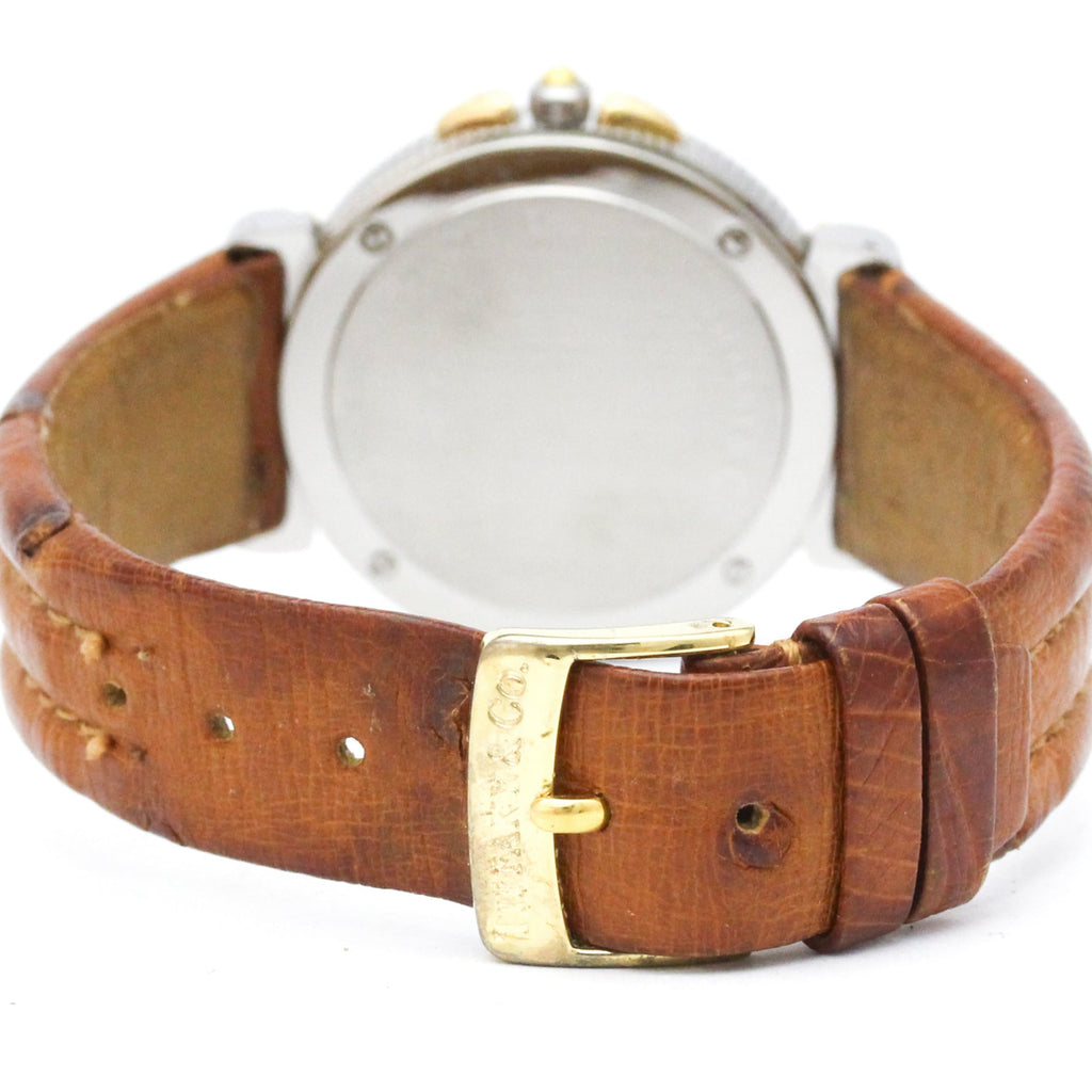 Tiffany Intaglio · 18K Gold & Steel · Quartz