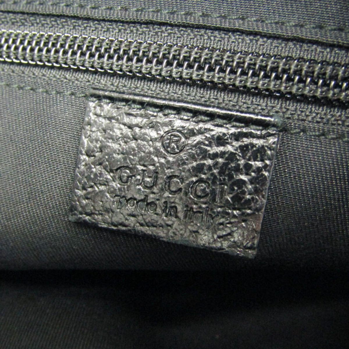 Gucci GG Canvas · Leather Shoulder Bag