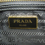 Prada Logo Jacquard · Leather