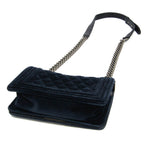 Chanel Boy · Velvet · Chain Shoulder Bag