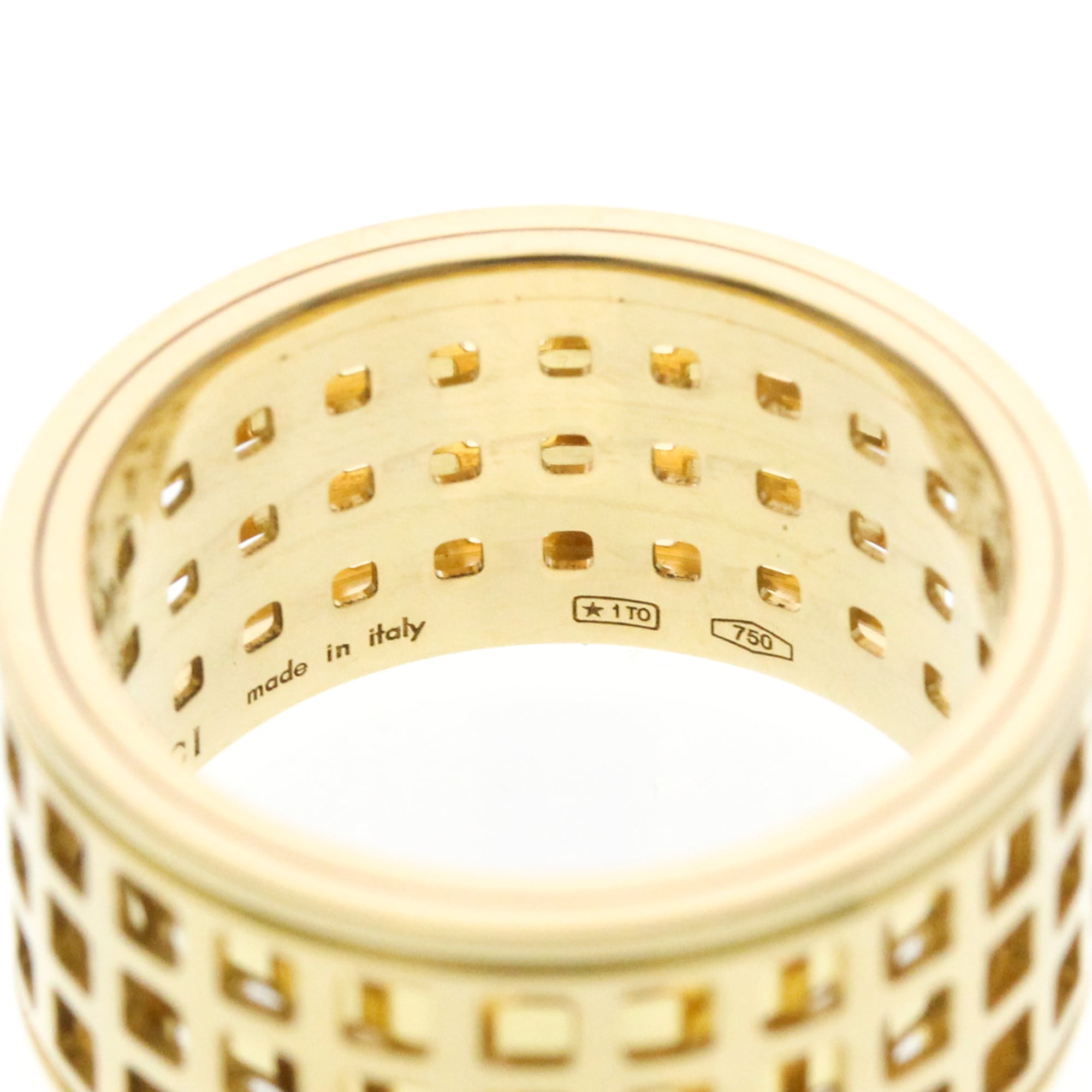 Gucci Scroll Wide · 18K Yellow Gold