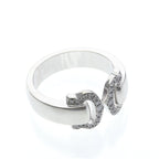Cartier 2C Boucle · Diamond · 18K White Gold