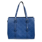 Gucci GG Embossed Tote · Leather