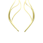 Tiffany Wave · 18K Yellow Gold · Earrings