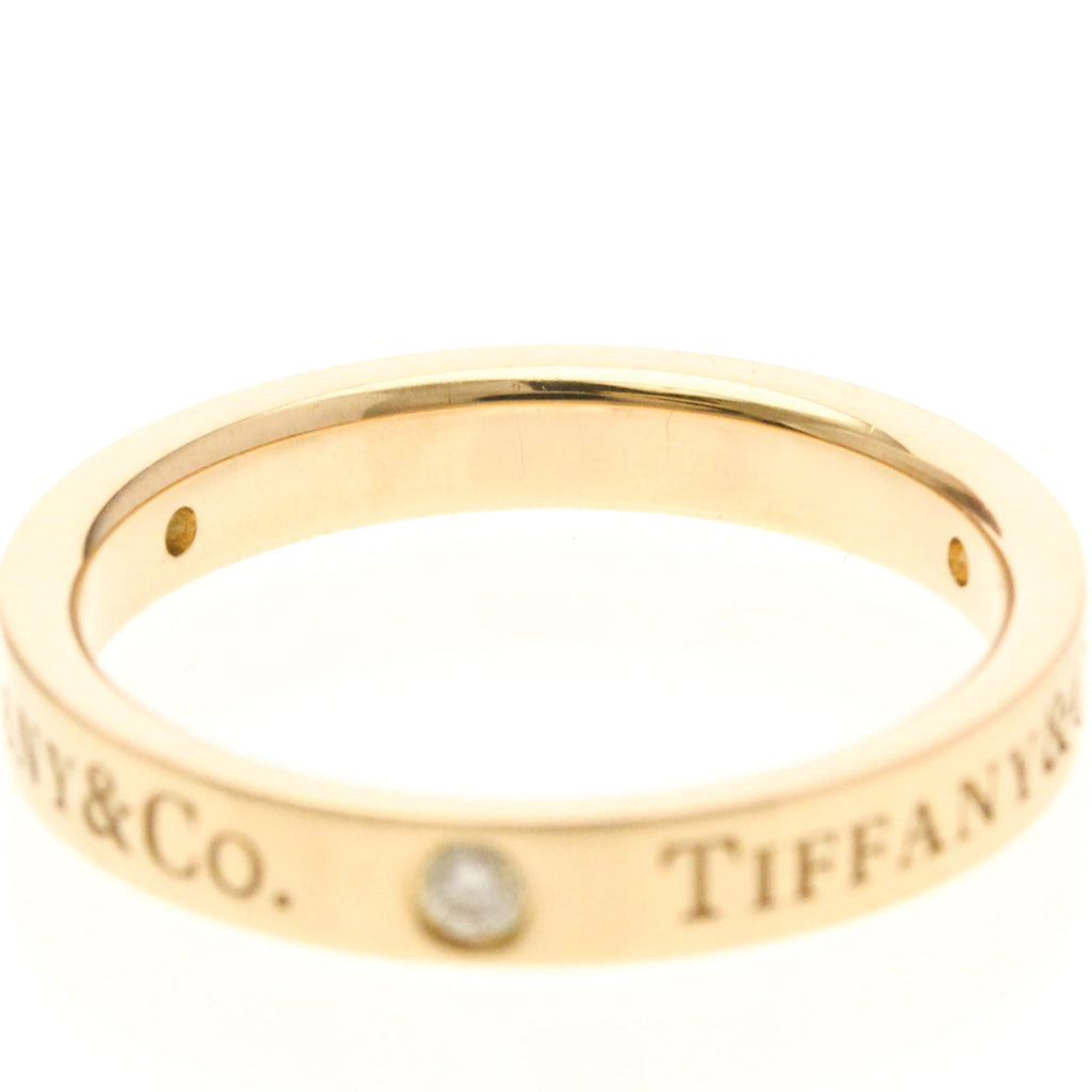 Tiffany Flat Band · Diamond · Rose Gold