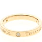 Tiffany Flat Band · Diamond · Rose Gold