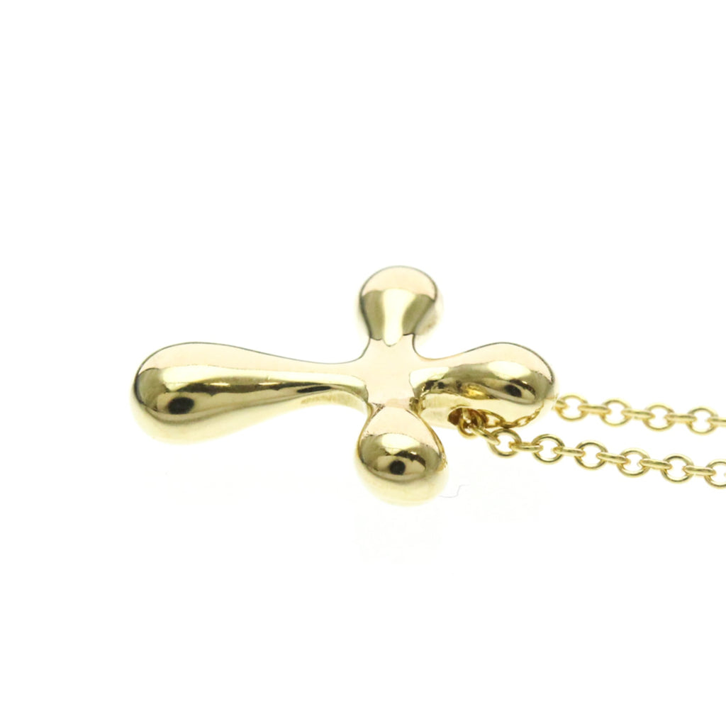 Tiffany Cross Pendant · 18K Yellow Gold