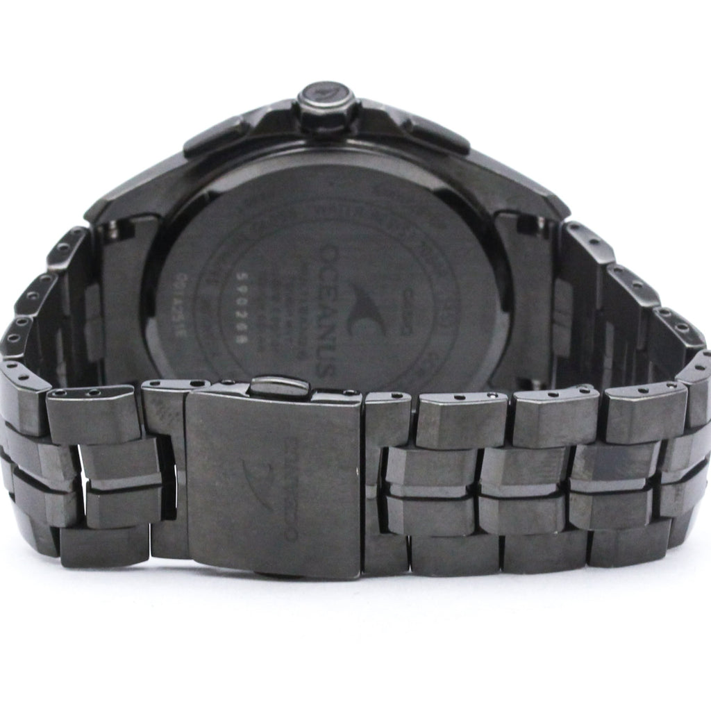 Casio Oceanus Manta · Titanium · Solar