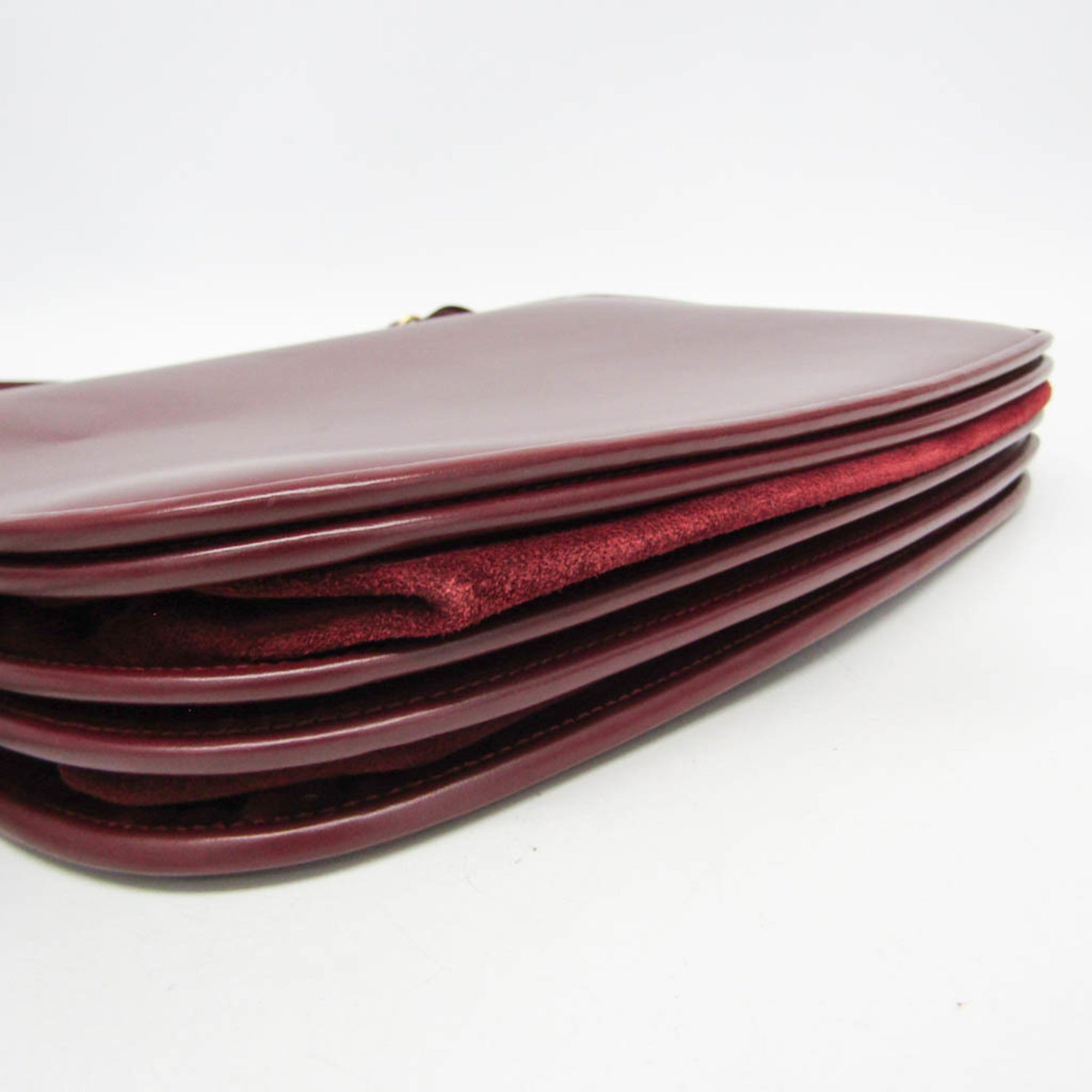 Cartier Must · Suede Flap Shoulder